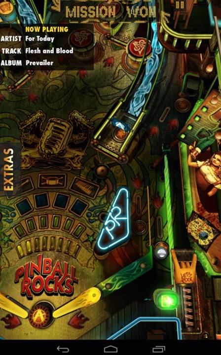 For Today in pinball game